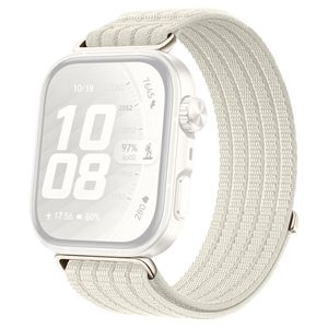 Huawei Watch Fit 5/5 Pro/4/4 Pro/3 Urrem i nylon - Hvid