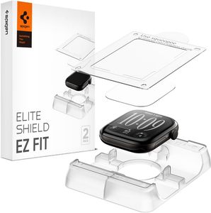 Spigen Apple Watch 12 (42mm) Skærmbeskyttelse EliteShield EZ Fit 2-Pak