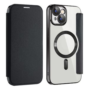 AMORUS iPhone 15 Cover with MagSafe - Black