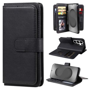 Samsung Galaxy S26 Ultra Cover with 10 Card Slots - Black