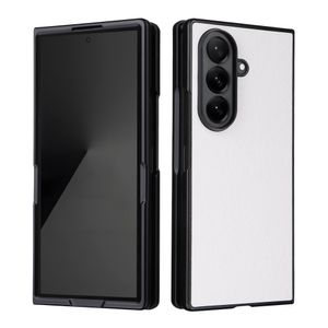 Samsung Galaxy Z Fold7 5G Skal i PU-läder - Vit