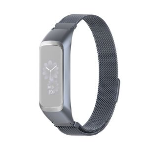 Samsung Galaxy Fit 2 Urrem Rustfrit Stål – Grå