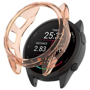 Garmin Forerunner 165/165 Music TPU-deksel - gjennomsiktig rosa