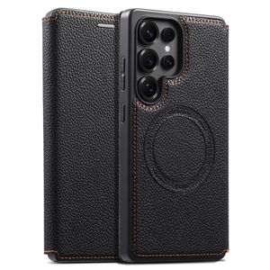 ESEBLE Samsung Galaxy S26 Ultra MagSafe Lommeboketui 2 Kortspor - Svart