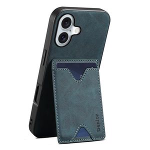 DENIOR iPhone 17 Case with Stand - Blue