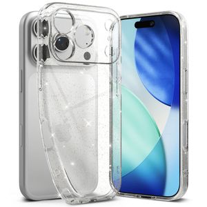 Ringke Air Skal till iPhone 17 Pro Max - Transparent Glitter
