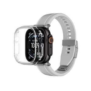 AmazingThing Minimal kuori Apple Watch UItra 3 49mm  - Läpinäkyvä