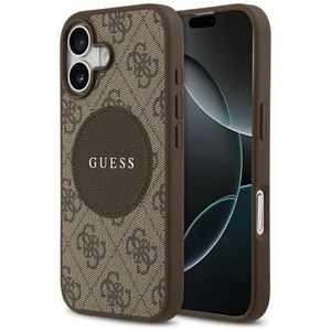 Guess 4G Circle Classic Logo MagSafe -kuori till iPhone 17 - Ruskea