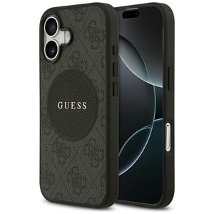 Guess 4G Circle Classic Logo MagSafe -kuori till iPhone 17 - Musta