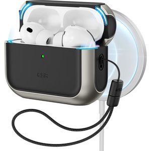 ESR Orbit HaloLock MagSafe Skal till AirPods Pro 3 - Grå/Svart