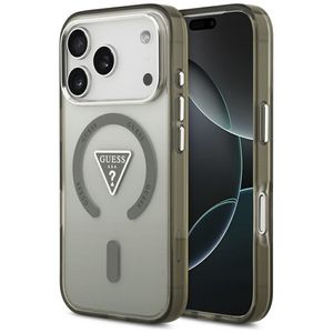 Guess IML Gradient Triangle Logo MagSafe -kuori till iPhone 17 Pro - Vihreä