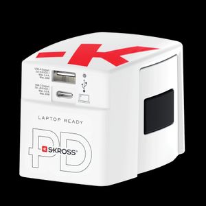 Skross Universal USB-lader 45W PD, med USB-C til USB-C-kabel