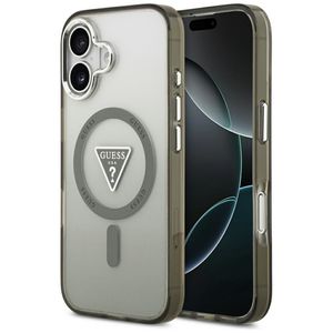 Guess IML Gradient Triangle Logo MagSafe -kuori till iPhone 17 - Oliivinvihreä