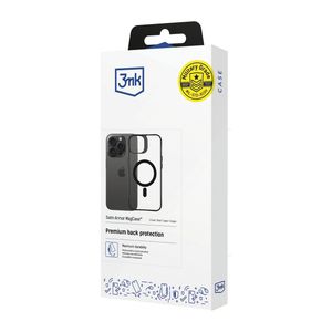 3mk Satin Armor MagSafe Skal till Samsung Galaxy S26 Ultra - Transparent/Svart
