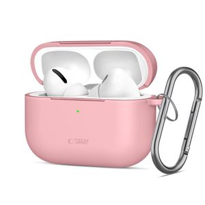 Tech-Protect Silicone Hook Kuori AirPods Pro - Rosa