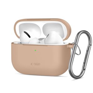 Tech-Protect Silicone Hook Kuori AirPods Pro - Beige