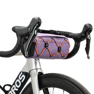 Rockbros cykelväska för styre 2,2L – lila