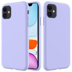 iPhone 11 Silikoni Kuori - Vaaleanvioletti