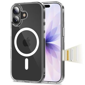 Tech-Protect Flexair Hybrid CC MagSafe Cover til iPhone 17 - Gennemsigtig