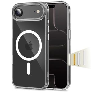 Tech-Protect Flexair Hybrid CC MagSafe Cover til iPhone Air - Gennemsigtig