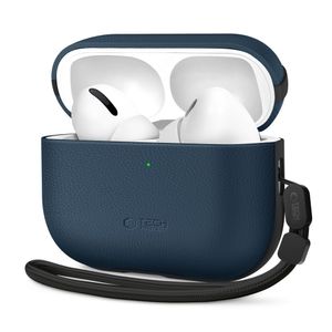 Tech-Protect NaturalFit Skal till AirPods Pro 3 - Mörkblå