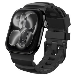 Spigen WBS2 Kellonranneke Apple Watch 44/45/46/49mm - Musta