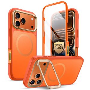 Supcase IBLSN Ares Flip MagSafe Cover til iPhone 17 Pro Max - Orange