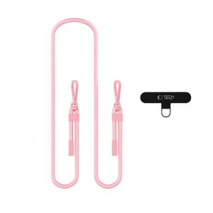 Tech-Protect C5SE justerbar telefonrem – Rosa