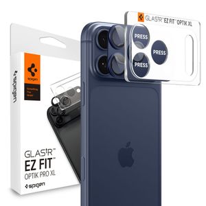 Spigen iPhone 17 Pro Linsebeskyttelse Optik Pro XL - Mørkeblå
