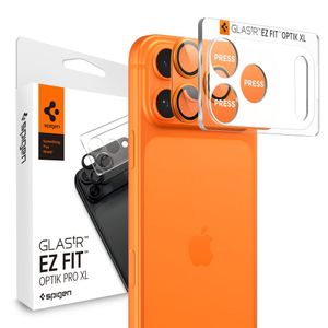 Spigen iPhone 17 Pro Max Linsebeskyttelse Optik Pro XL - Orange