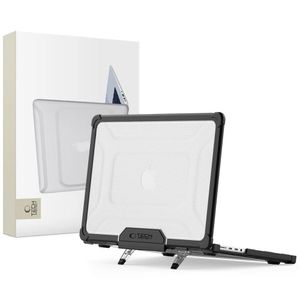 Tech-Protect SmartShell Pro deksel for MacBook Pro 14 2021-2025 – svart/gjennomsiktig