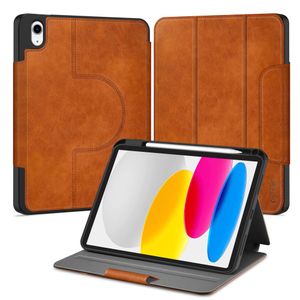Tech-Protect Fleece Etui til iPad 10.9" 2022/11" 2025 - Brun