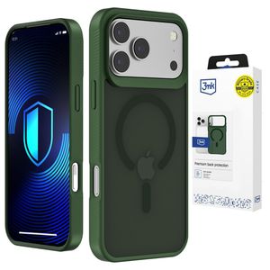 3mk Smoke MagSafe Cover till iPhone 17 Pro - Grøn