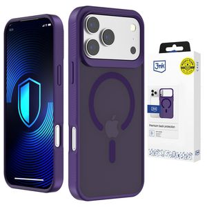 3mk Smoke MagSafe Cover till iPhone 17 Pro Max - Lilla