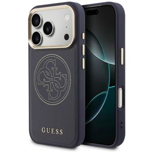 Guess Perforated 4G MagSafe -kuori till iPhone 17 Pro - Sininen
