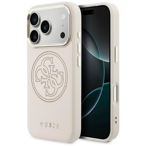 Guess Perforated 4G MagSafe -kuori till iPhone 17 Pro - Vaaleanpunainen