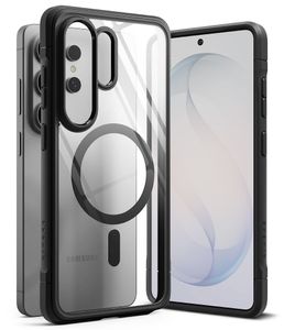 Ringke Fusion Bold MagSafe Skal till Samsung Galaxy S26 Ultra - Transparent Svart