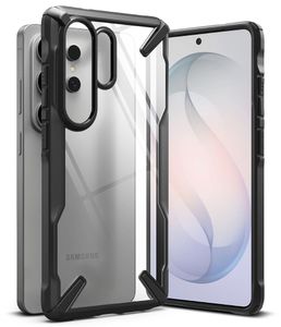 Ringke Fusion X Kuori Samsung Galaxy S26 Ultra - Läpinäkyvä musta