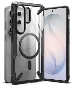 Ringke Fusion MagSafe Skal till Samsung Galaxy S26 Ultra - Transparent Svart