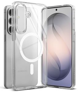 Ringke Fusion MagSafe Skal till Samsung Galaxy S26 Plus - Transparent