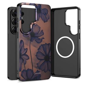 Tech-Protect Lamano MagSafe Skal till Samsung Galaxy S26 Ultra - Brun/Lila