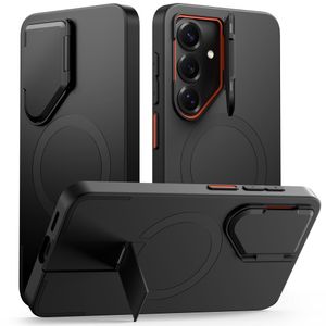 Tech-Protect Kevlar Aura MagSafe Skal till Samsung Galaxy S26 - Svart/Orange