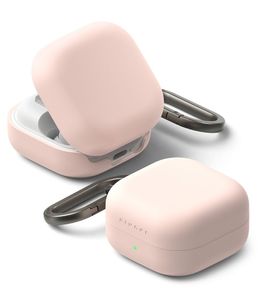 Ringke Silikonskal till Samsung Galaxy Buds 4 / 4 Pro - Rosa
