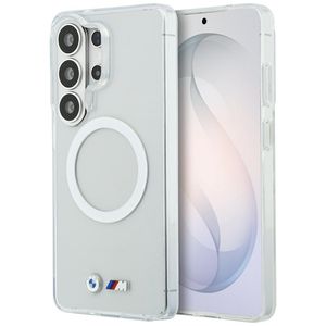 BMW Shockproof Metal Logo MagSafe Skal Samsung Galaxy S26 Ultra - Transparent