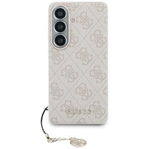 Guess 4G Classic Logo Charm MagSafe Skal till Samsung Galaxy S26 - Rosa