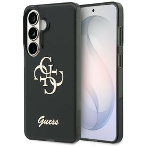 Guess 4G Script Metal Skal till Samsung Galaxy S26 - Svart