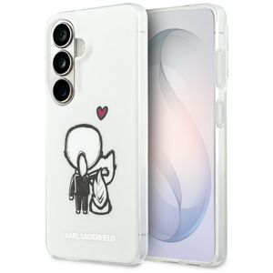 Karl Lagerfeld Karl & Choupette MagSafe Skal Samsung Galaxy S26 - Transparent