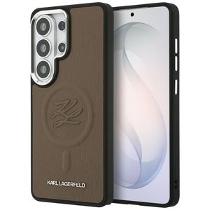 Karl Lagerfeld Embossed Ring MagSafe Skal Samsung Galaxy S26 Ultra - Brun