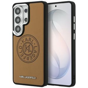 Karl Lagerfeld Perforated KL MagSafe Skal till Samsung Galaxy S26 Ultra - Brun
