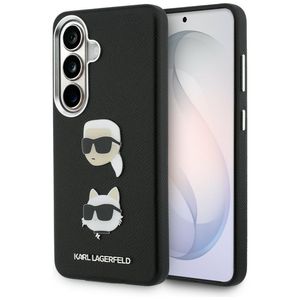 Karl Lagerfeld Saffiano Double Heads Metal Skal till Samsung Galaxy S26 - Svart